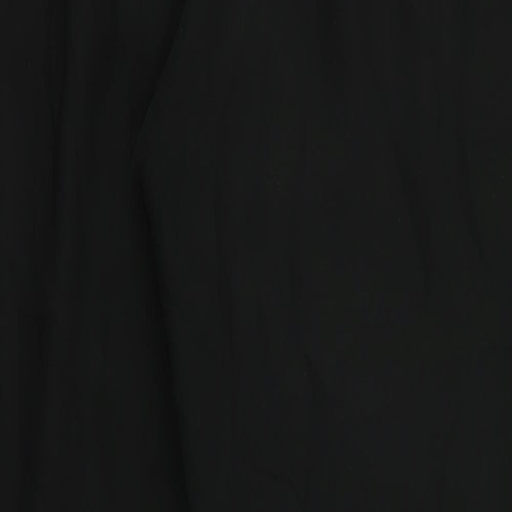 Monsoon Womens Black Trousers Size 12 L24 in