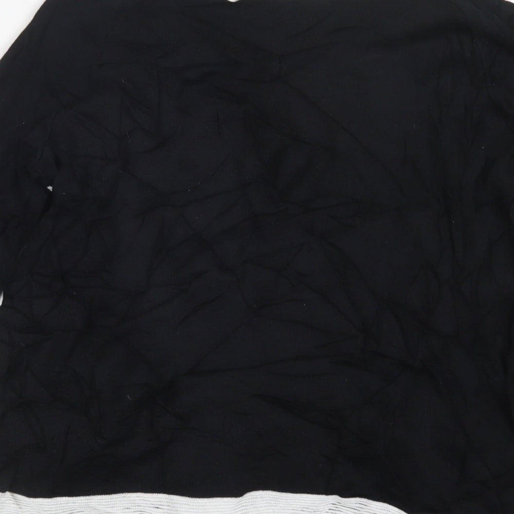 Anna Field Womens Black Knit Pullover Jumper Size 14