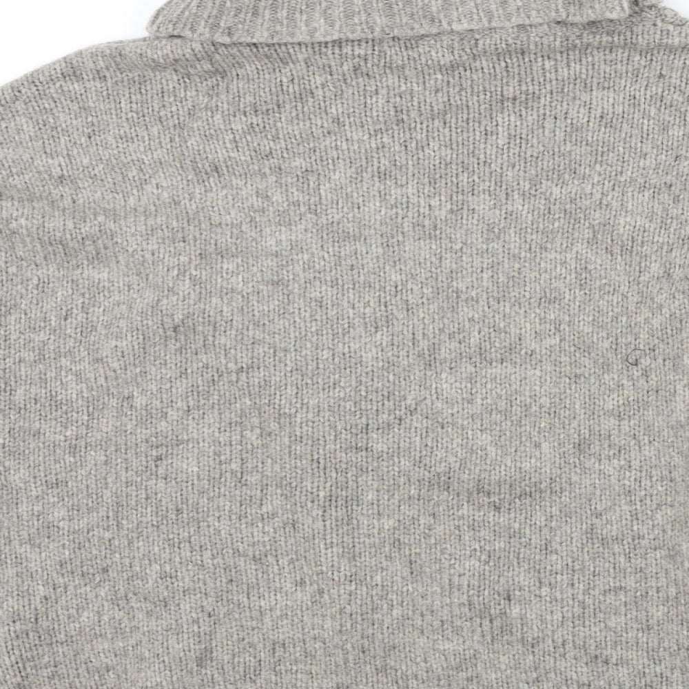 New Look Womens Grey Pullover Jumper Size L
