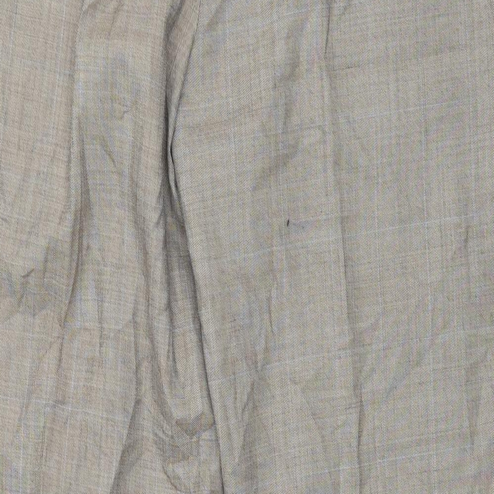 COATWALA Mens Grey Trousers Size 36 in L28 in