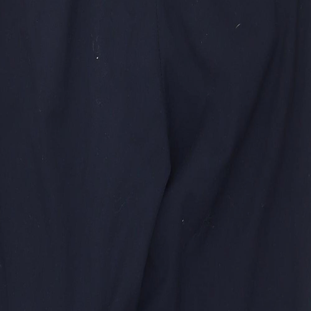H&M Womens Blue Trousers Size 6 L25 in