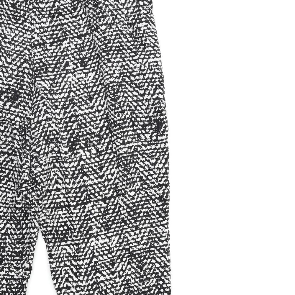 Classic Womens Black Trousers Size 16 L23 in