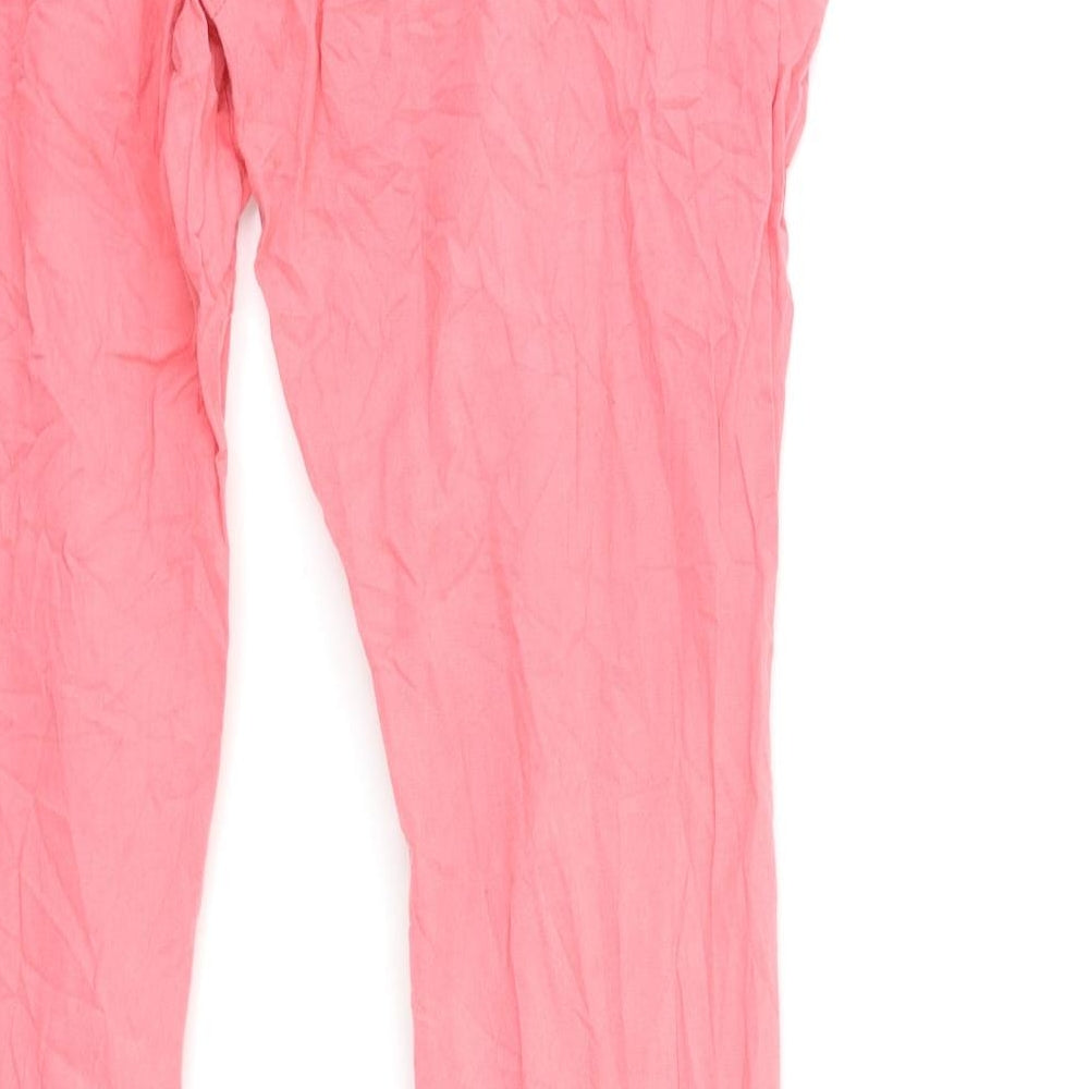 Preworn Womens Pink Trousers Size M L29 in