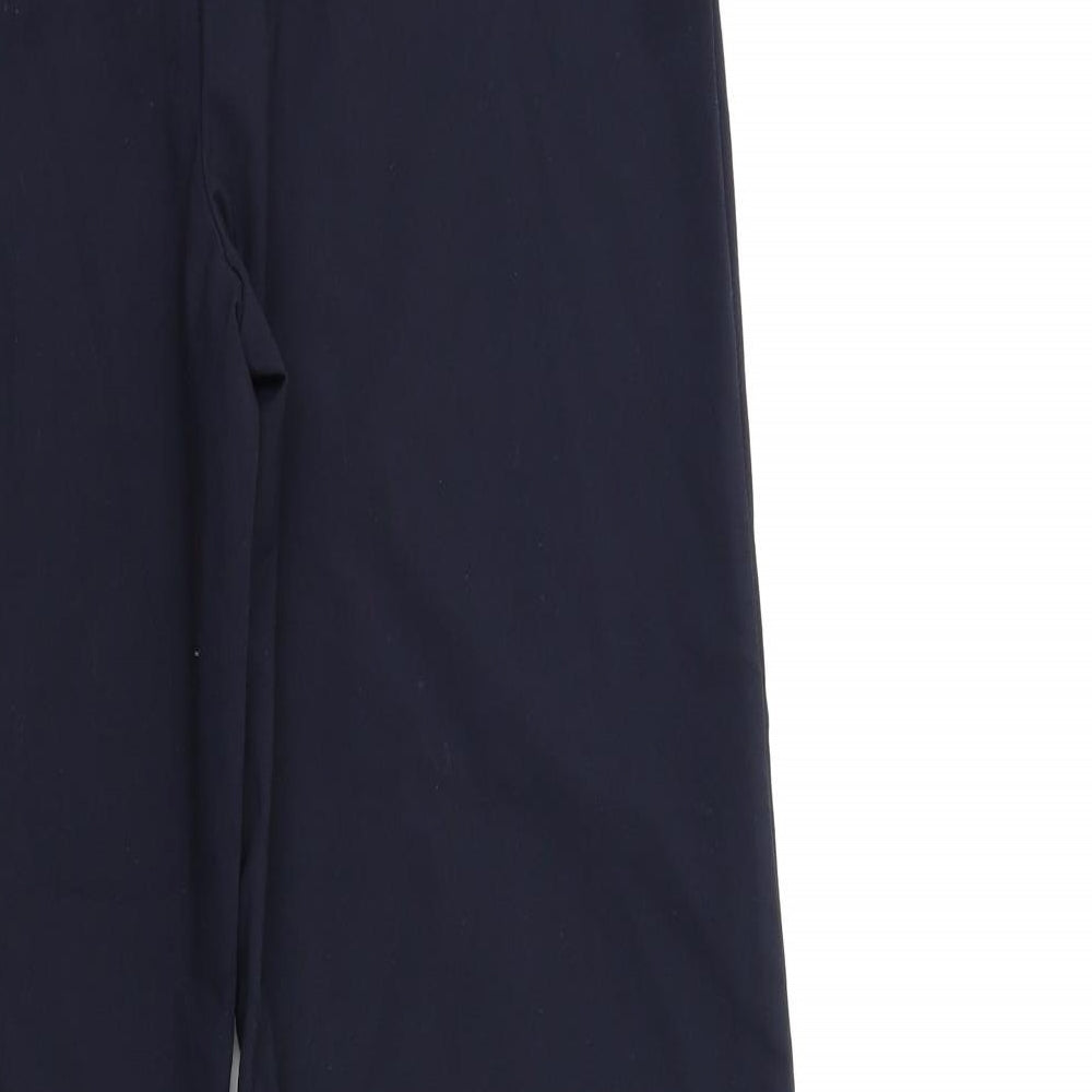 David luke Womens Blue Trousers Size 32 in L32 in