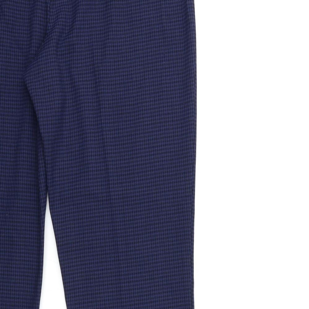 ISLE Womens Blue Trousers Size 12 L30 in