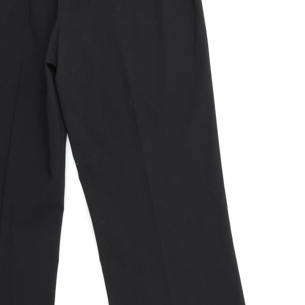F&F Womens Black Trousers Size 10 L31 in
