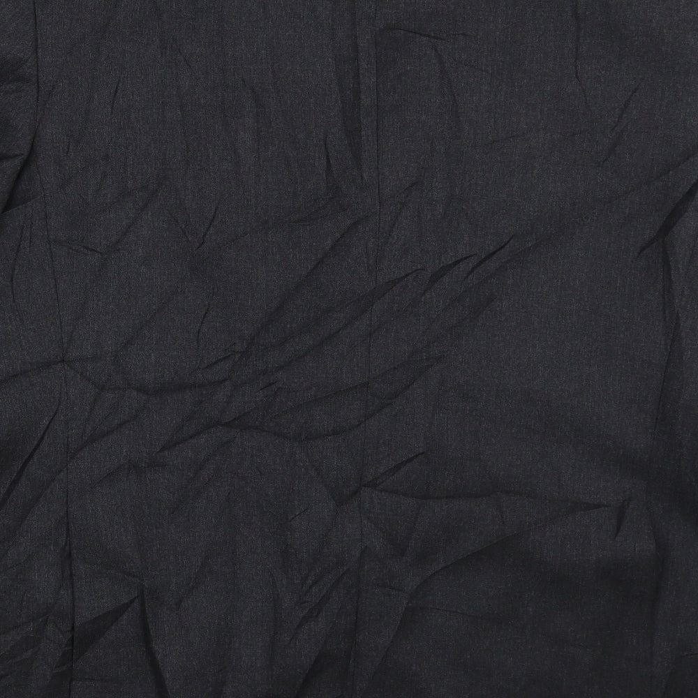 GREENWOODS Mens Grey Jacket Suit Jacket Size 42