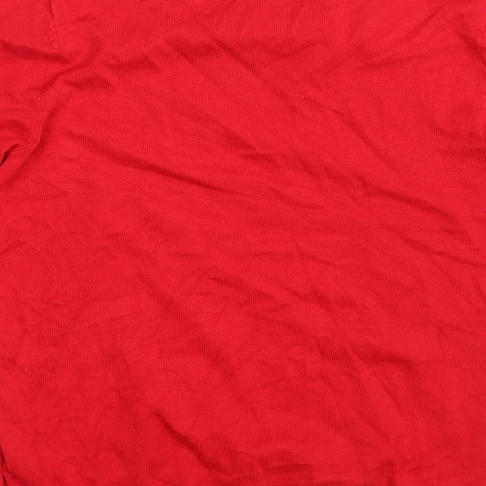 Papaya Womens Red Pullover Jumper Size 12