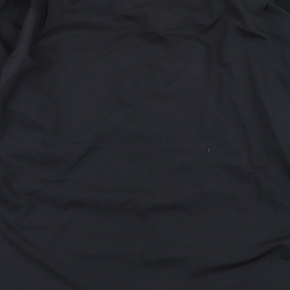 BHS Mens Black Button-Up Size 16.5
