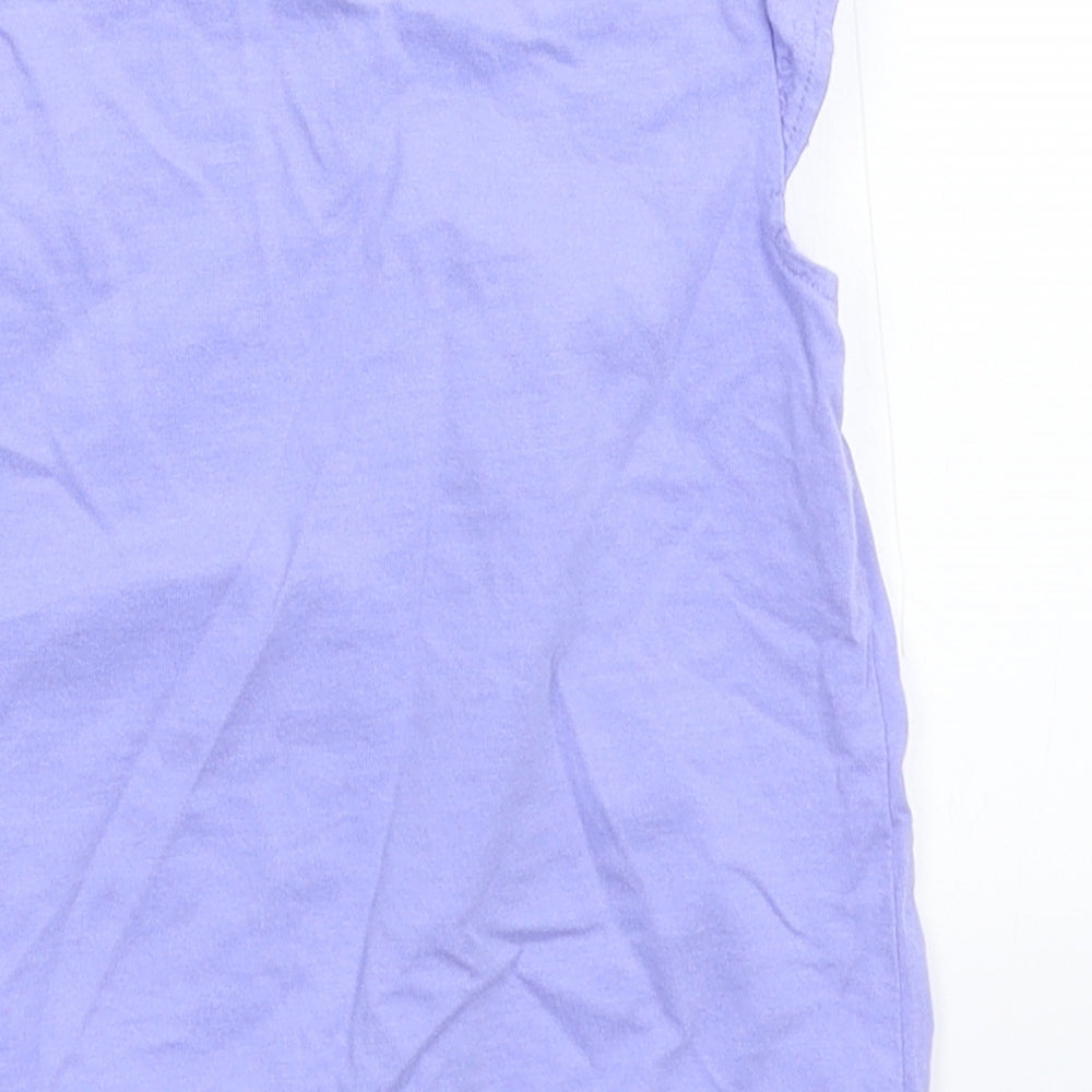 George Baby Purple Basic T-Shirt Size 9-12 Months