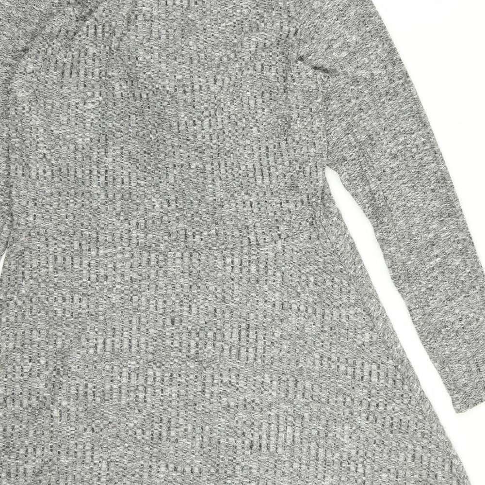 Papaya Womens Grey Fit & Flare Size L