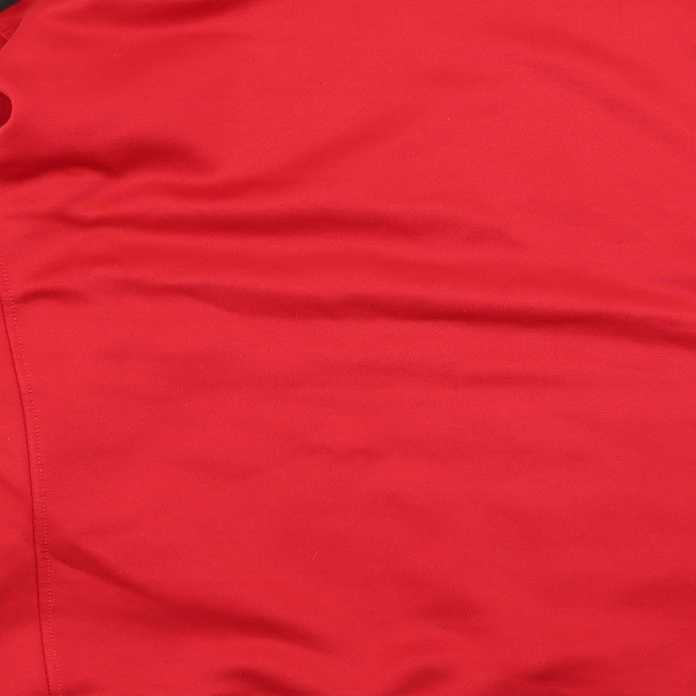 Mennace Mens Red Pullover Jumper Size XS