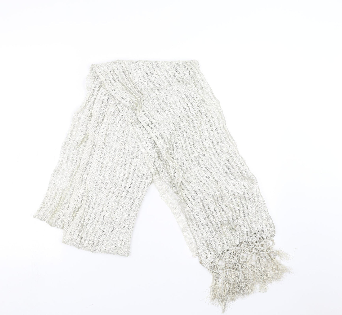 Preworn Womens Gold Scarf