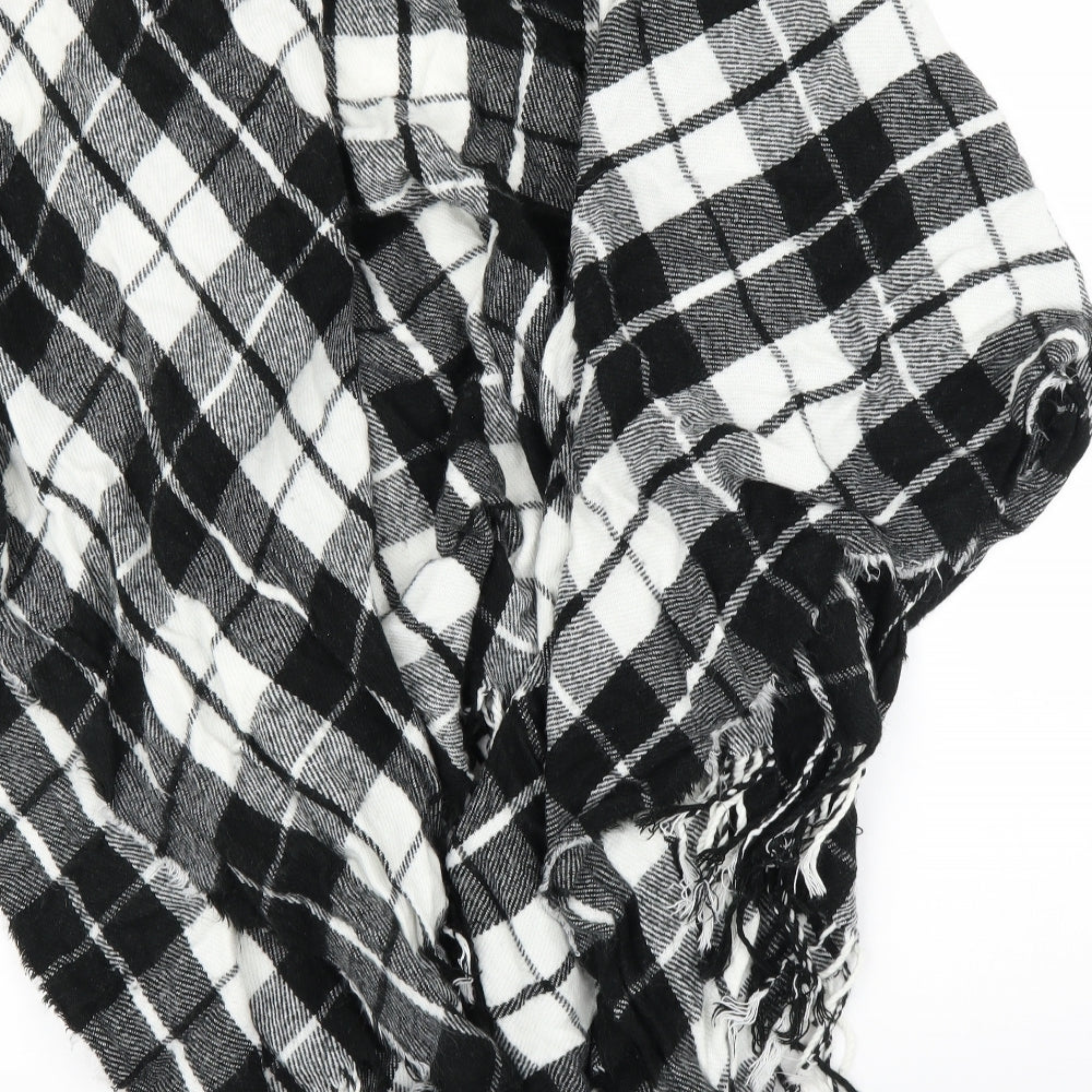 Preworn Womens Black Check Cape Jumper One Size
