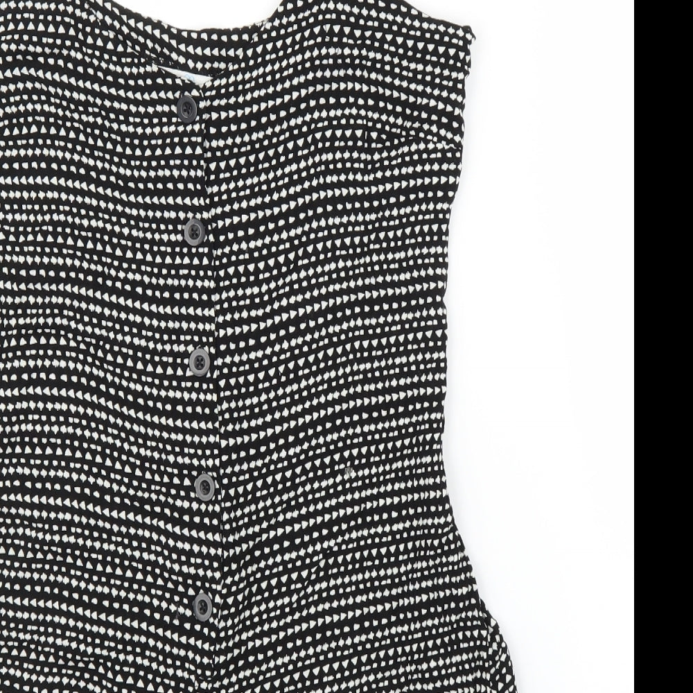 Primark Womens Black Romper One-Piece Size 8
