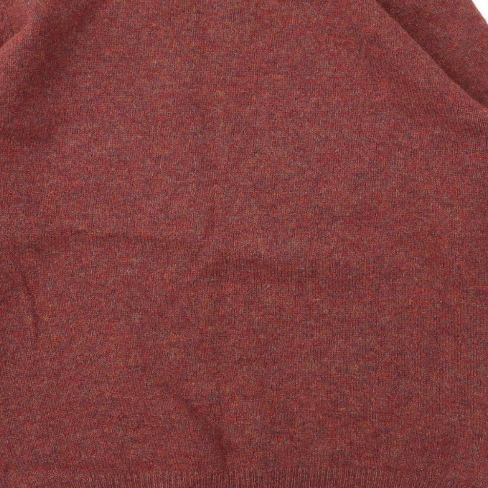 Equorian Mens Red Pullover Sweatshirt Size M