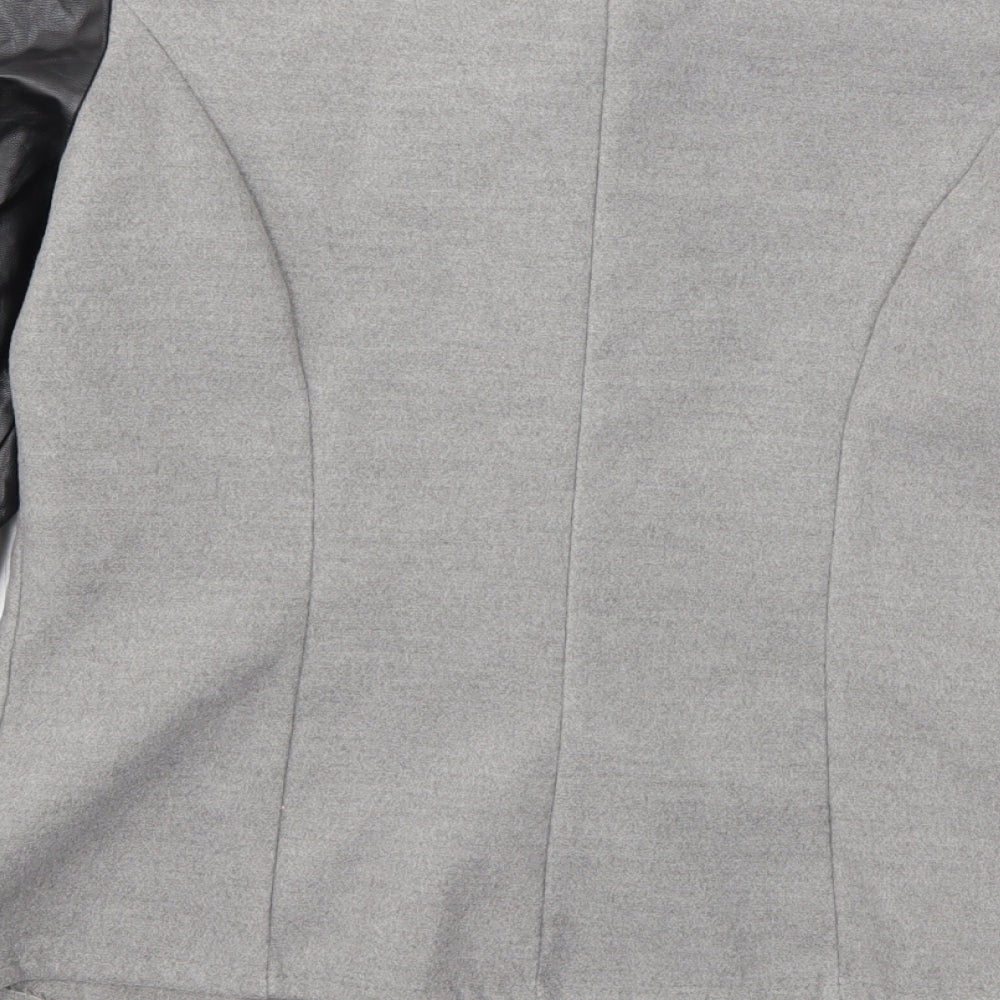 Quiz Womens Grey Jacket Size 10