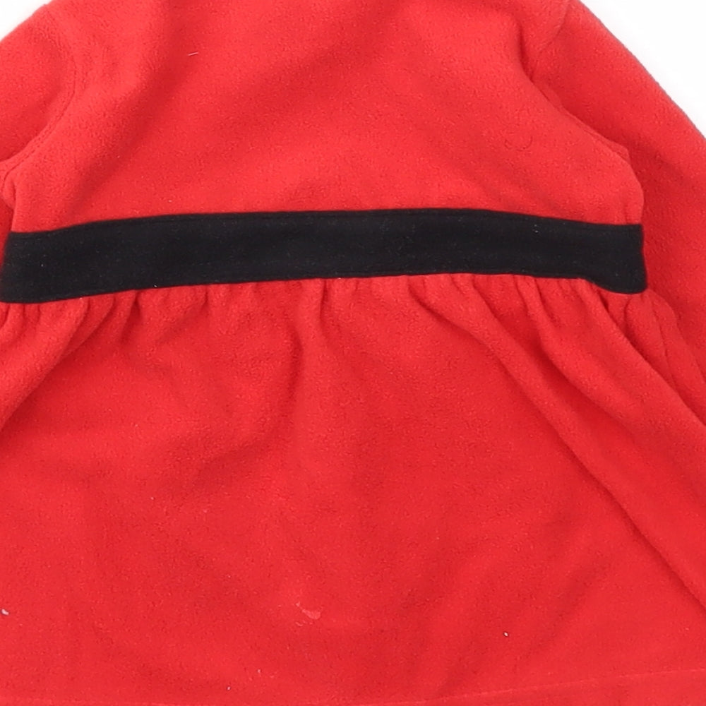 H&M Girls Red Fit & Flare Size 6-9 Months