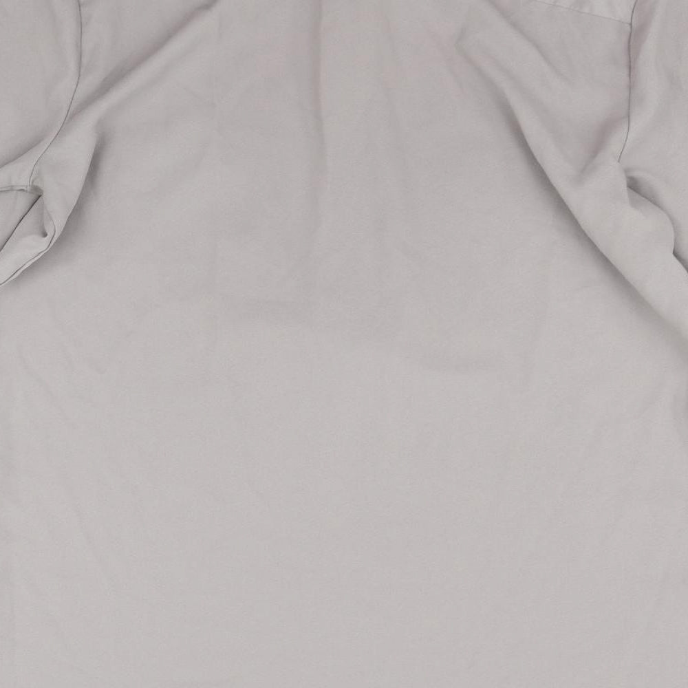 ADIVA Mens Grey Polo Size M