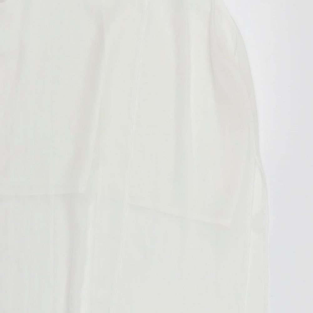 zach Womens White A-Line Size 12