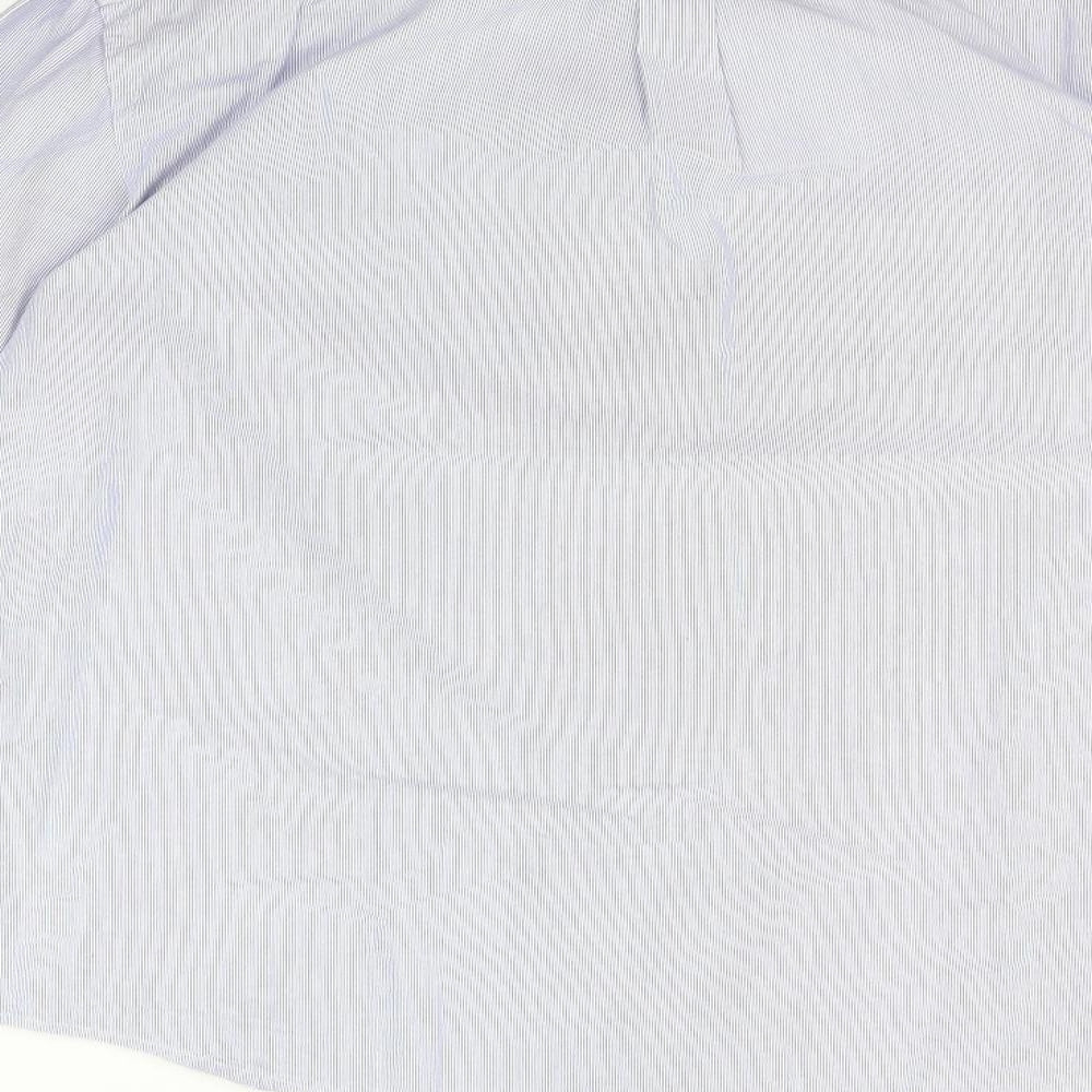 Farrell Mens Blue Button-Up Size 2XL