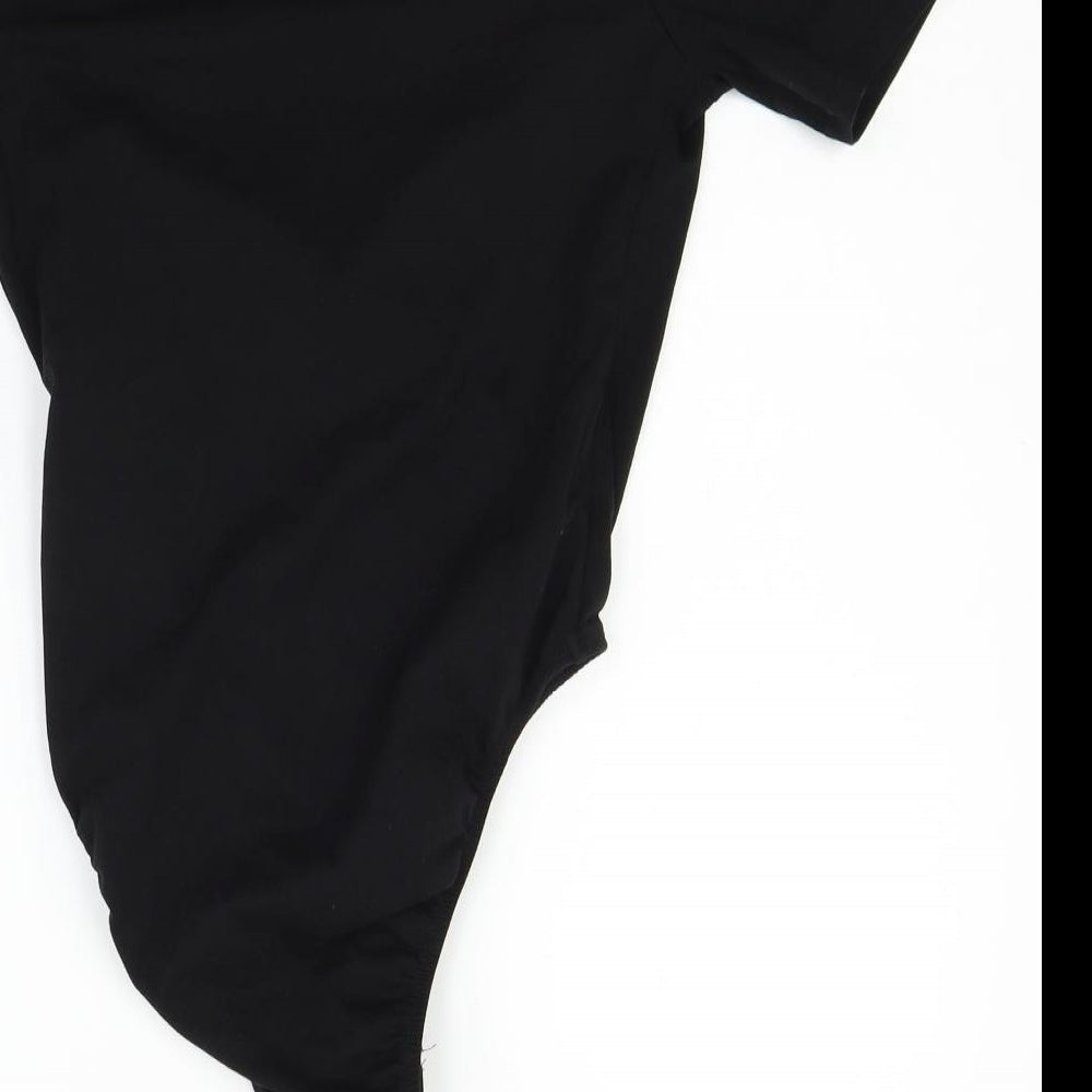 Divided Womens Black Jumpsuit One-Piece Size S