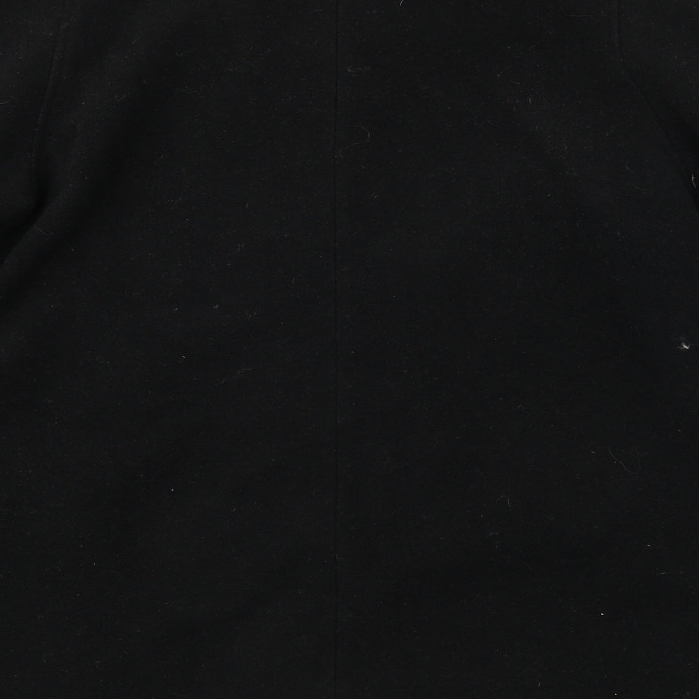 ELEGANCE Womens Black Jacket Coat Size 14