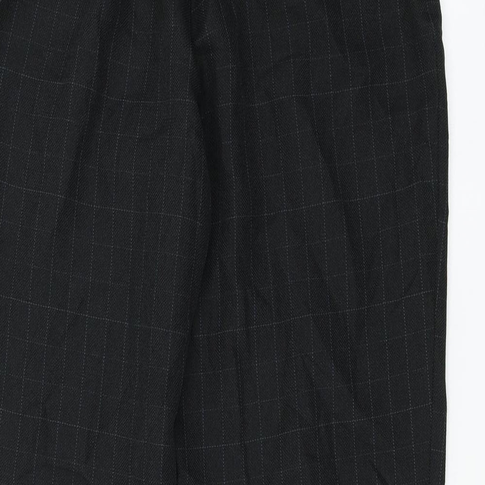 Marks and Spencer Womens Black Trousers Size 10 L25 in