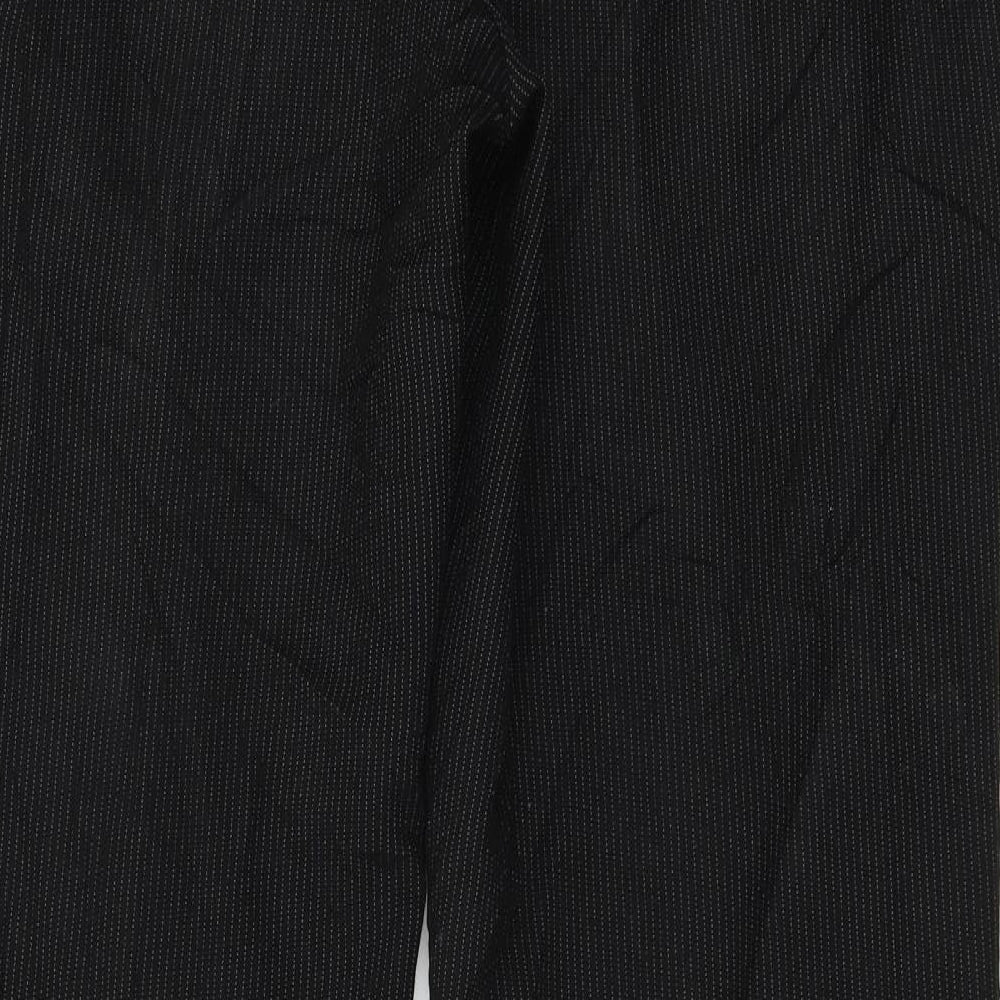 F&F Womens Black Trousers Size 36 in L29 in