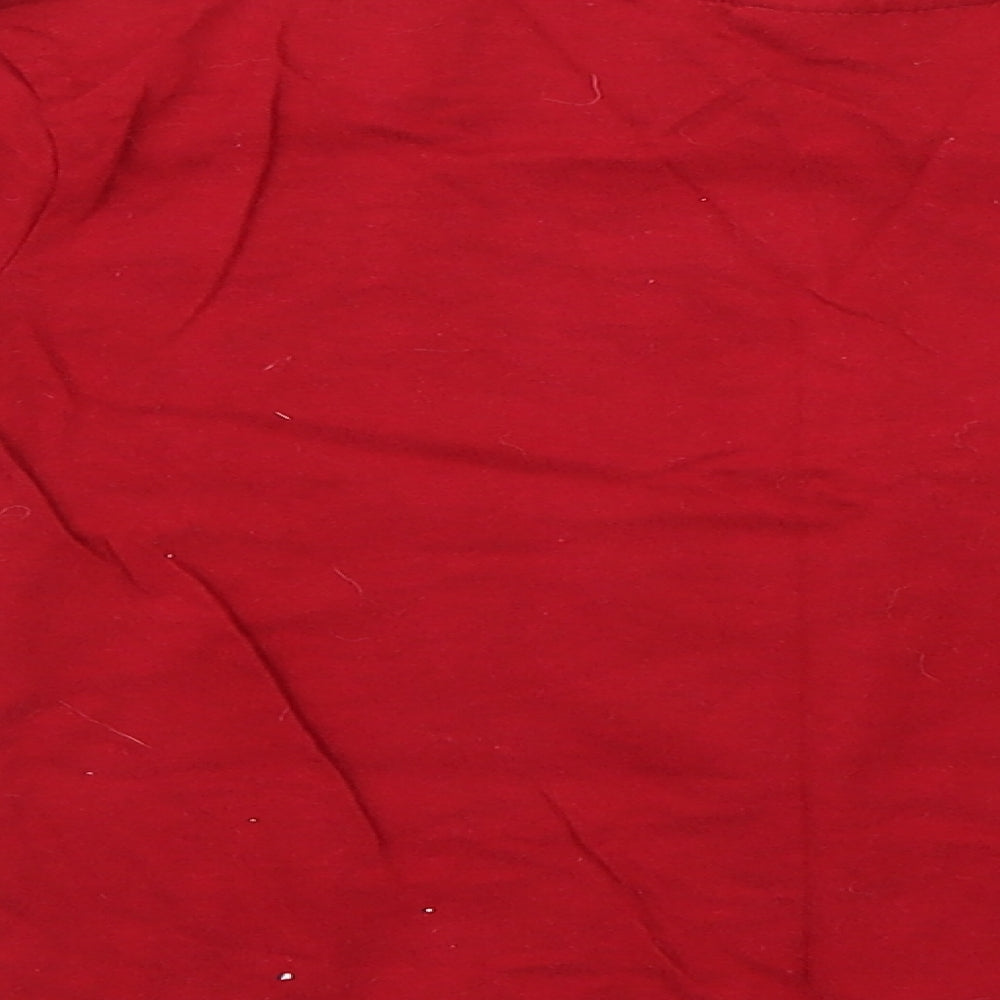 duck & dodge Boys Red Basic Casual Size 4 Years