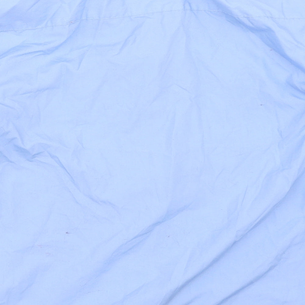 George Boys Blue Basic Button-Up Size 11-12 Years