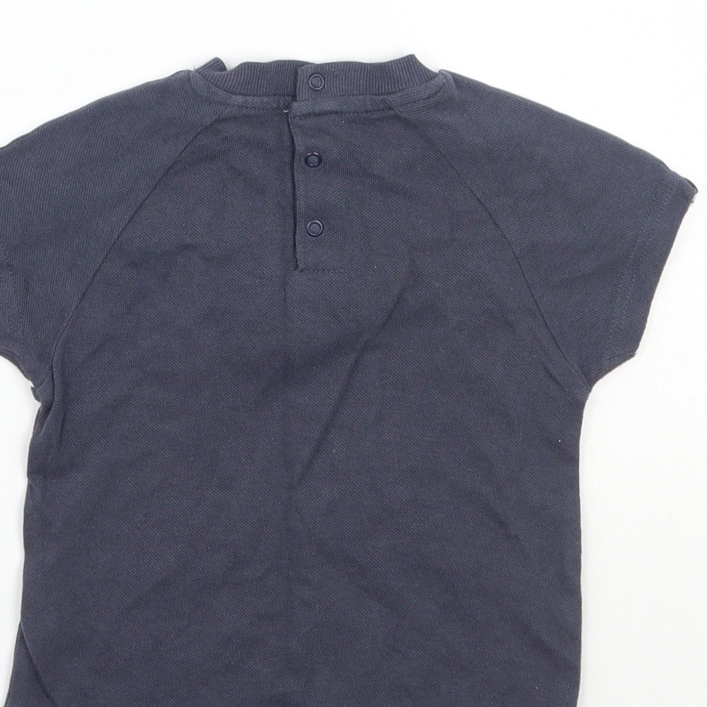 Nutmeg Boys Grey Basic T-Shirt Size 12 Months