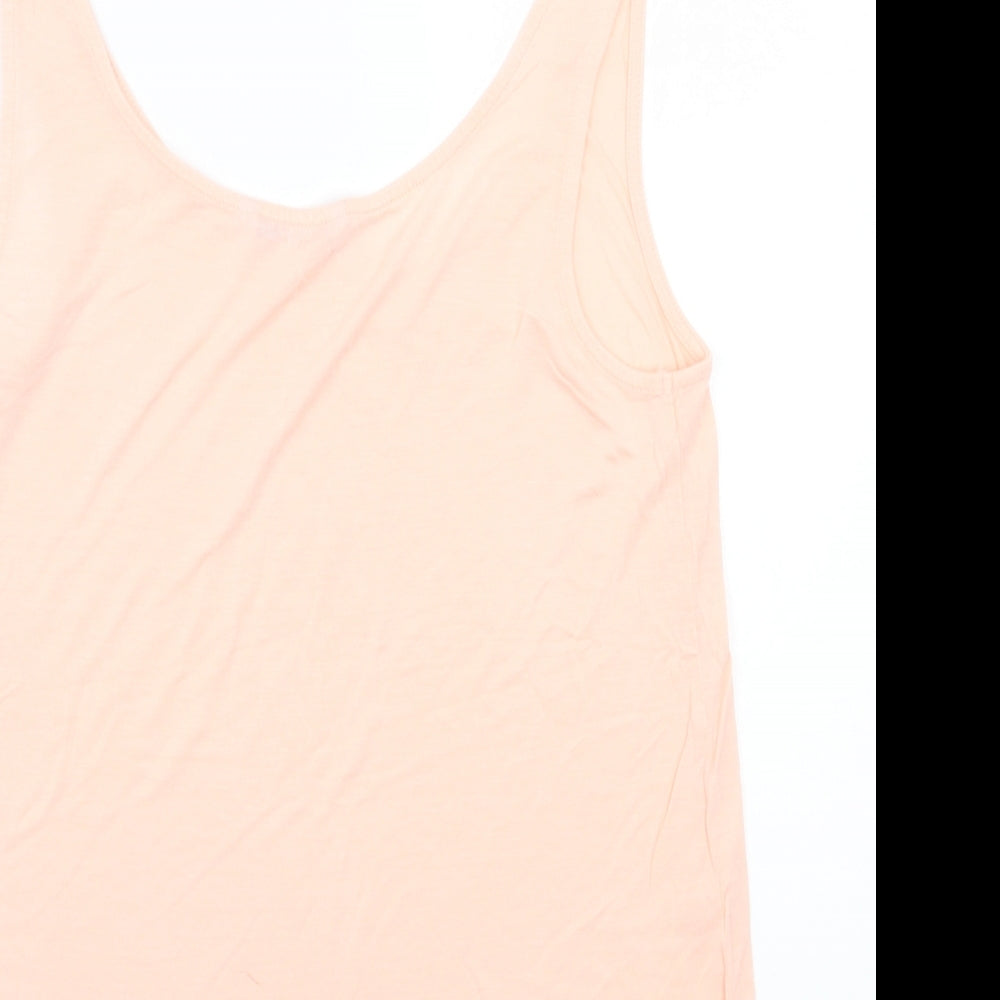TU Womens Pink Basic T-Shirt Size 12