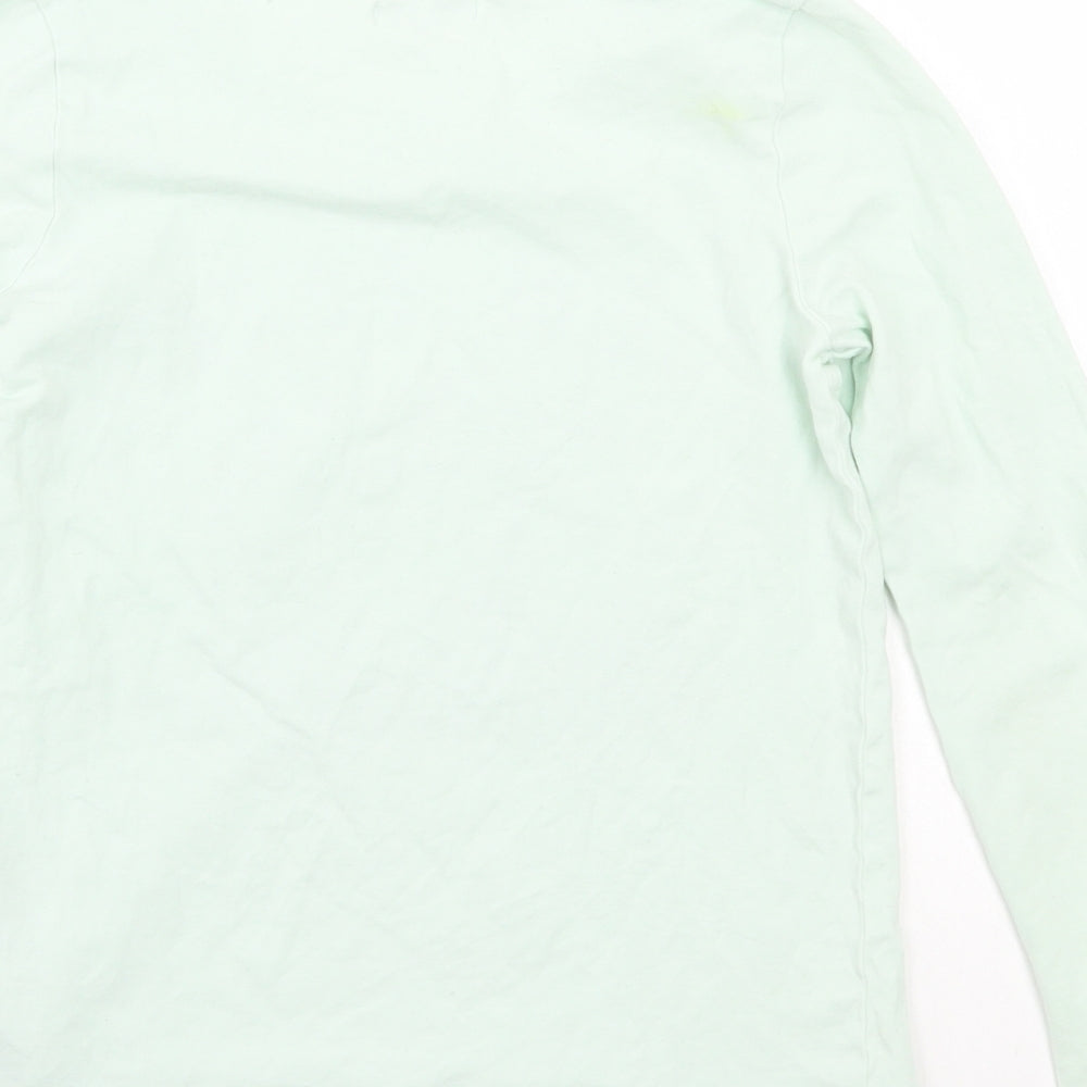 Blue Zoo Girls Green Basic T-Shirt Size 12 Years