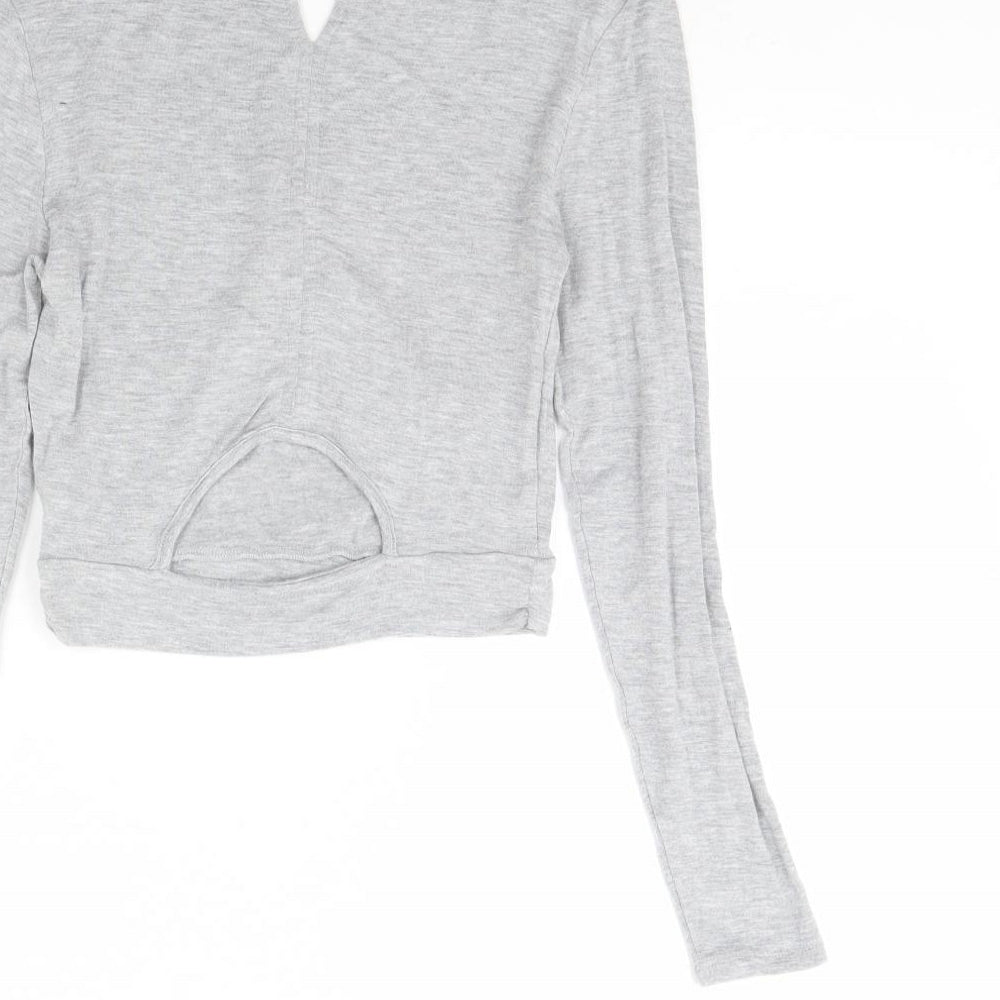 NEXT Womens Grey Basic Blouse Size S