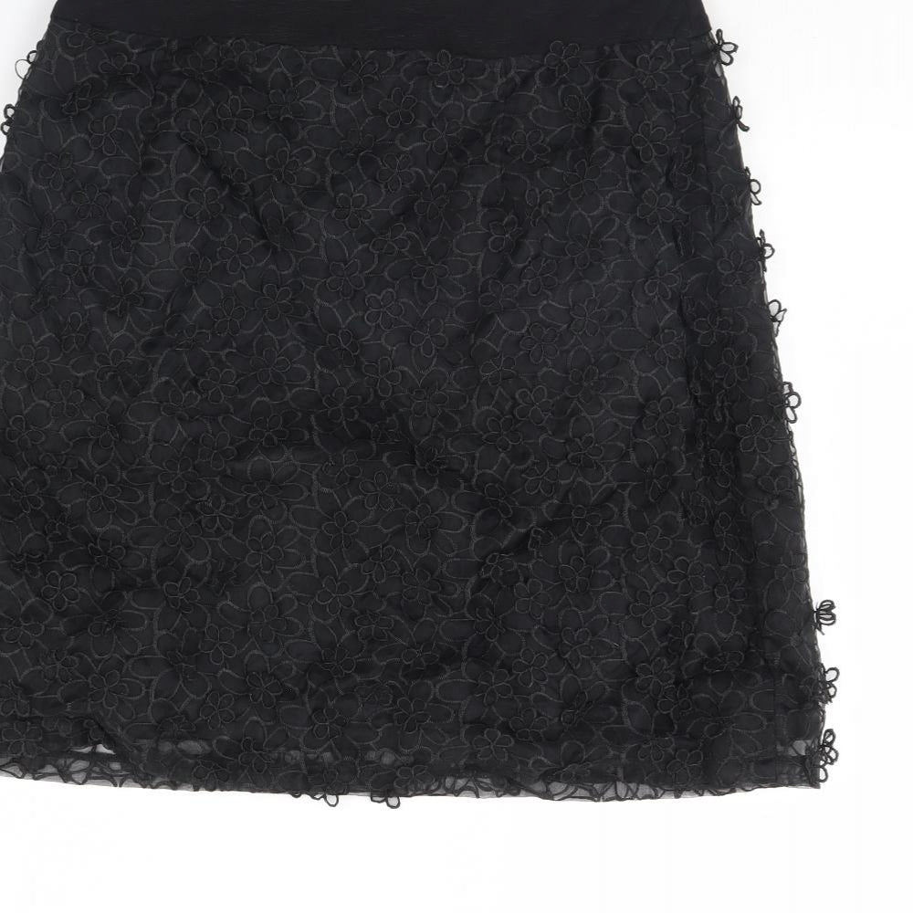 Darling Womens Black Mini Skirt Size M
