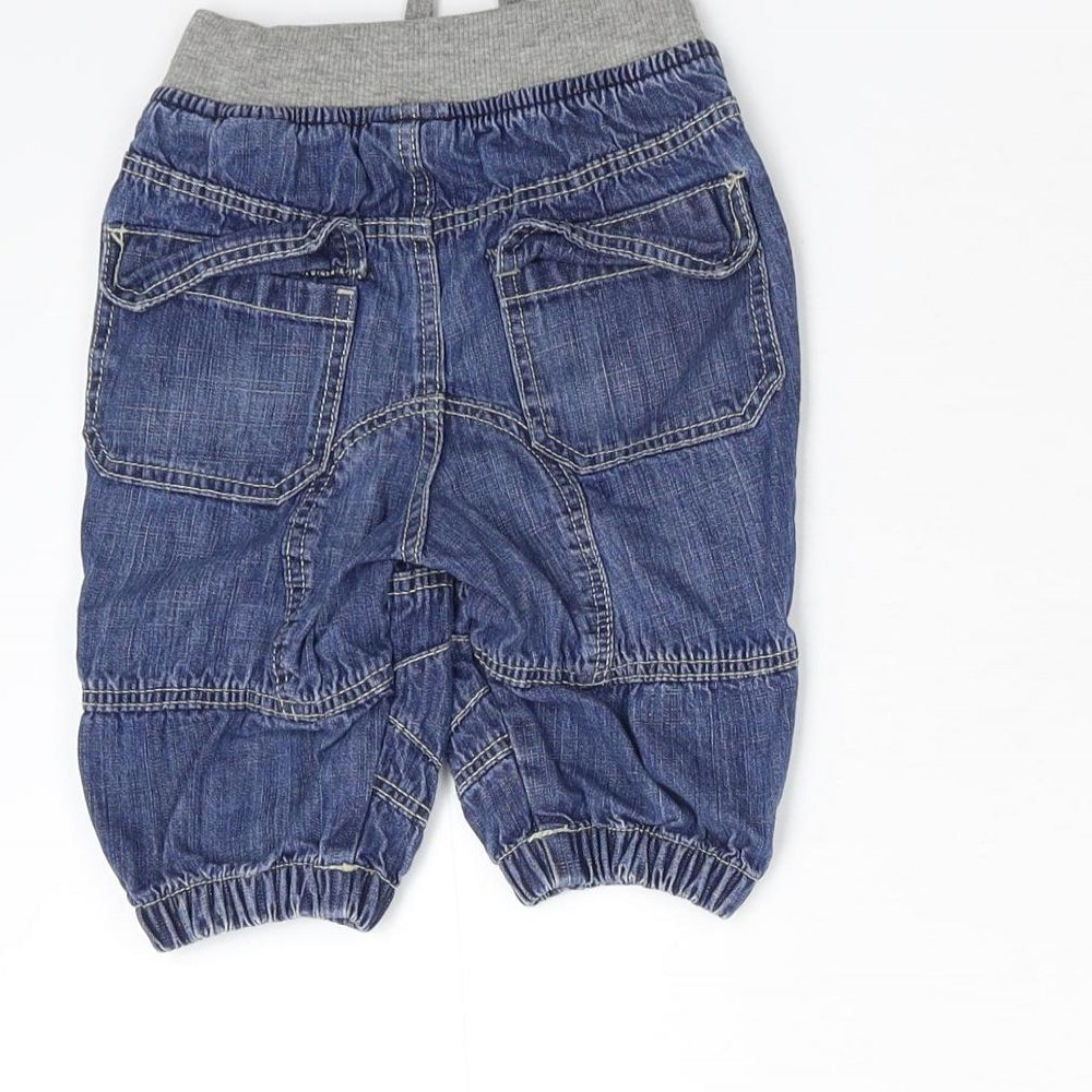 LOGG Baby Blue Denim Sweatpants Jeans Size 3-6 Months