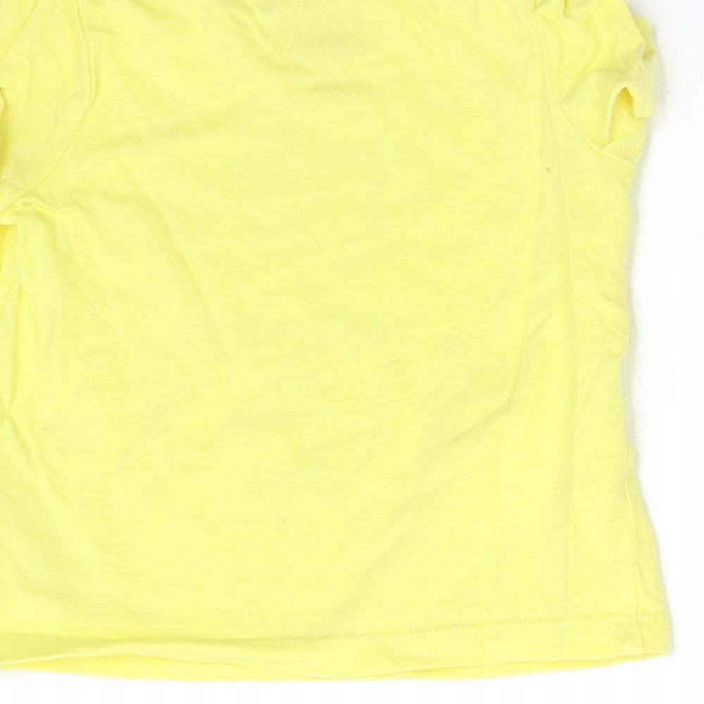 Fred & Flo Baby Yellow Basic T-Shirt Size 0-3 Months