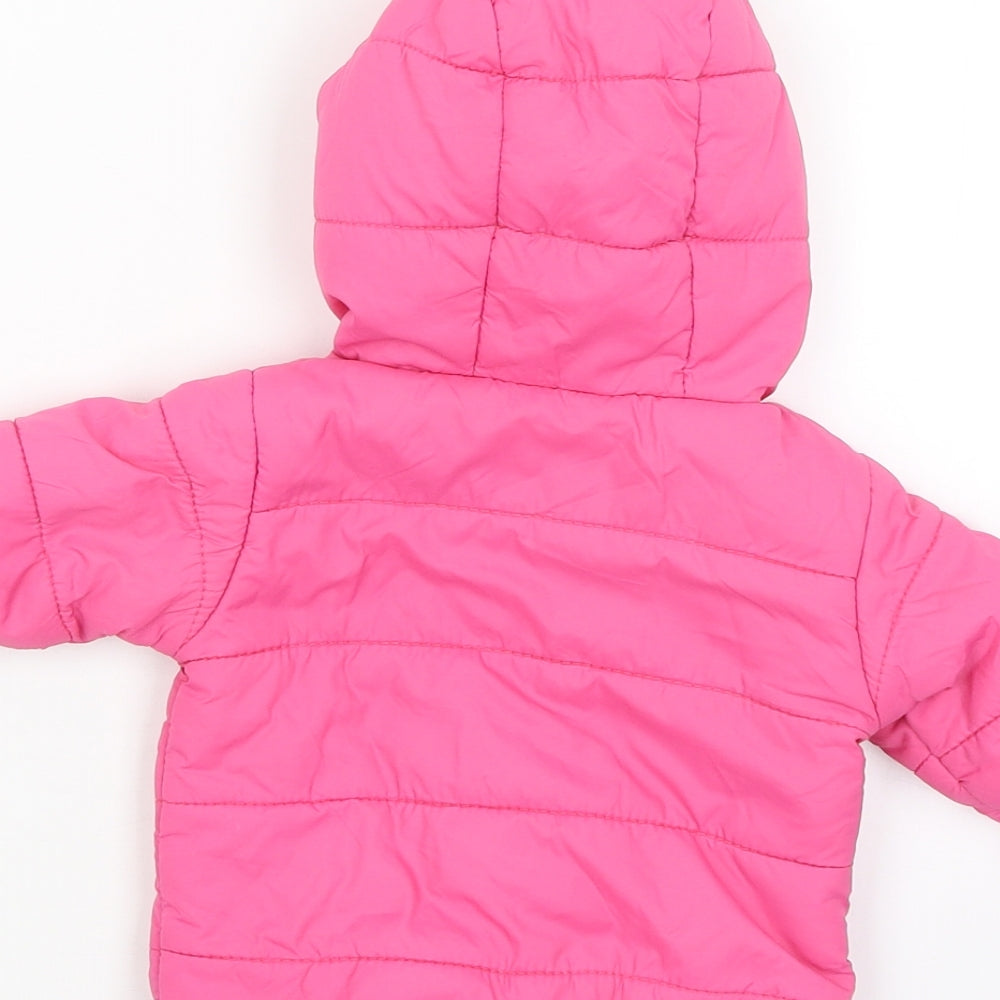 My love item Girls Pink Jacket Coat Size 3-6 Months