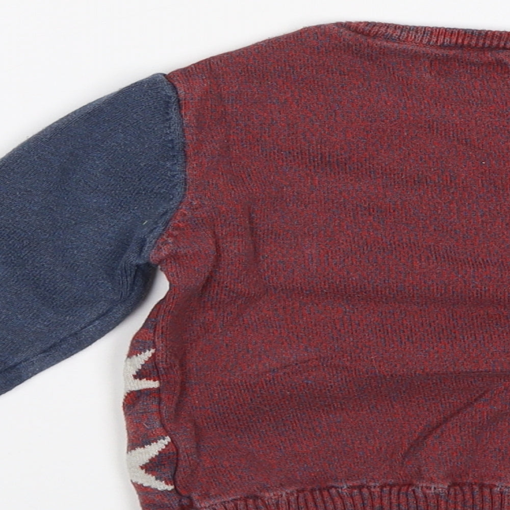 NEXT Baby Blue Pullover Jumper Size 12-18 Months - Stars