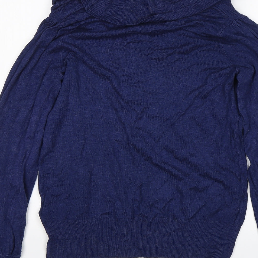 Marks & Spencer Womens Blue Pullover Jumper Size 8