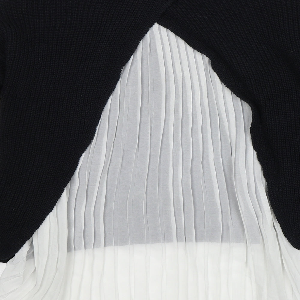 Atmosphere Womens Black Pullover Jumper Size 10