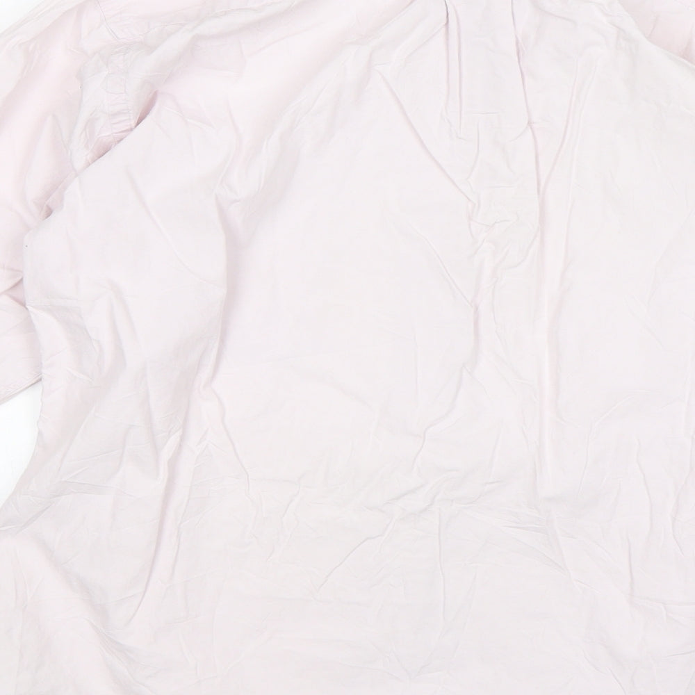 IQ Mens Pink Dress Shirt Size 14.5