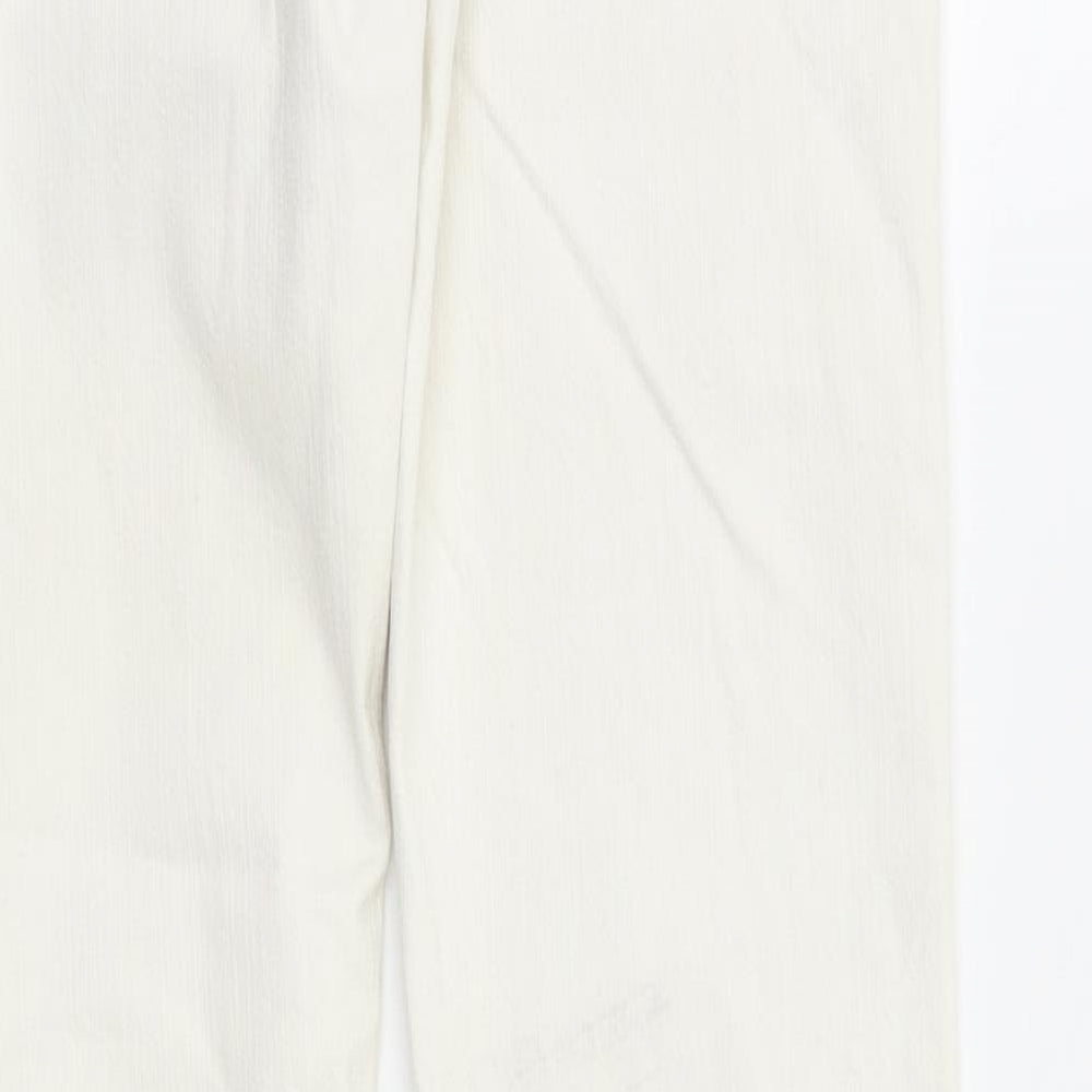 miss Apt Womens White Straight Jeans Size 8 L27 in