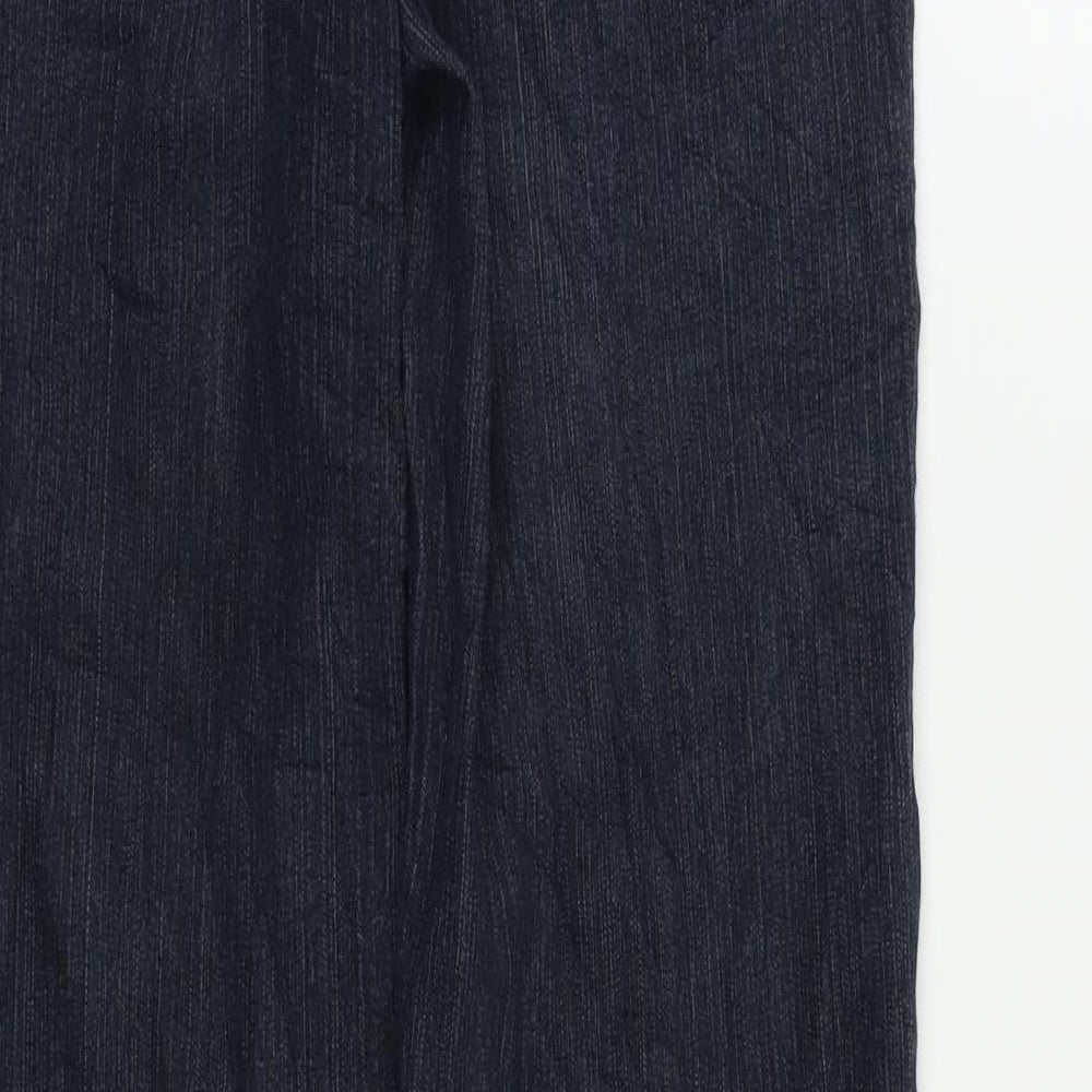 Nicole Womens Grey Straight Jeans Size 10 L30 in