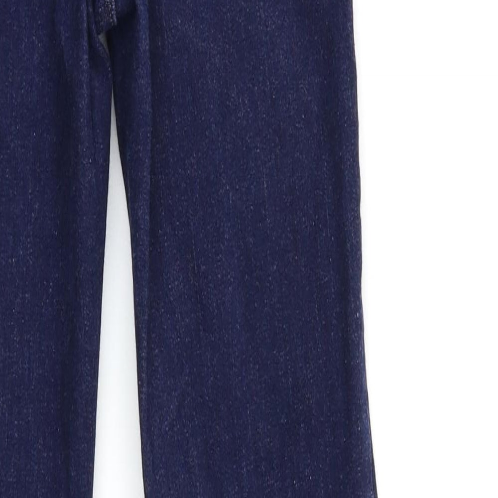 Lily Womens Blue Skinny Jeans Size 8 L28 in