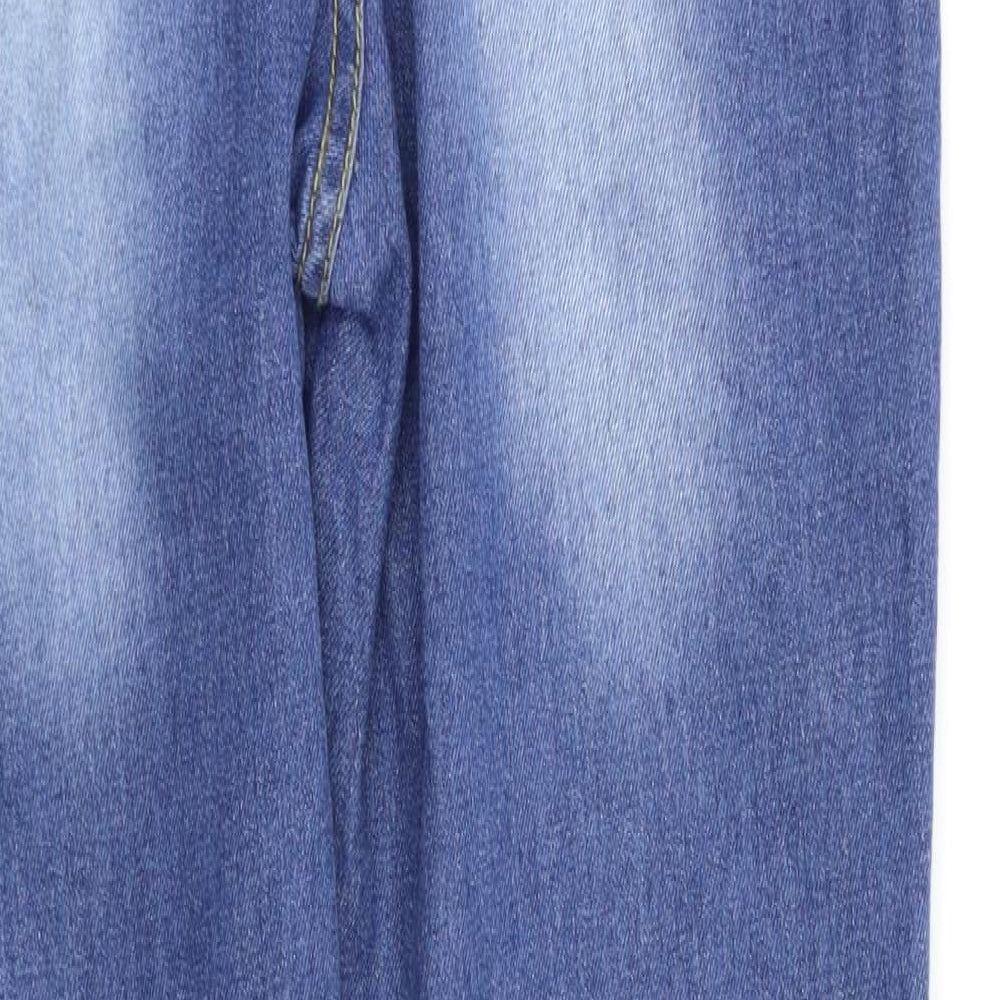 Preworn Womens Blue Straight Jeans Size 10 L27 in