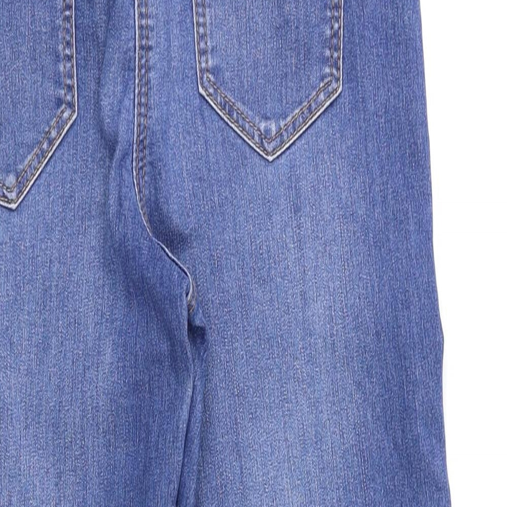 George Gina & Lucy Womens Blue Straight Jeans Size 10 L25 in