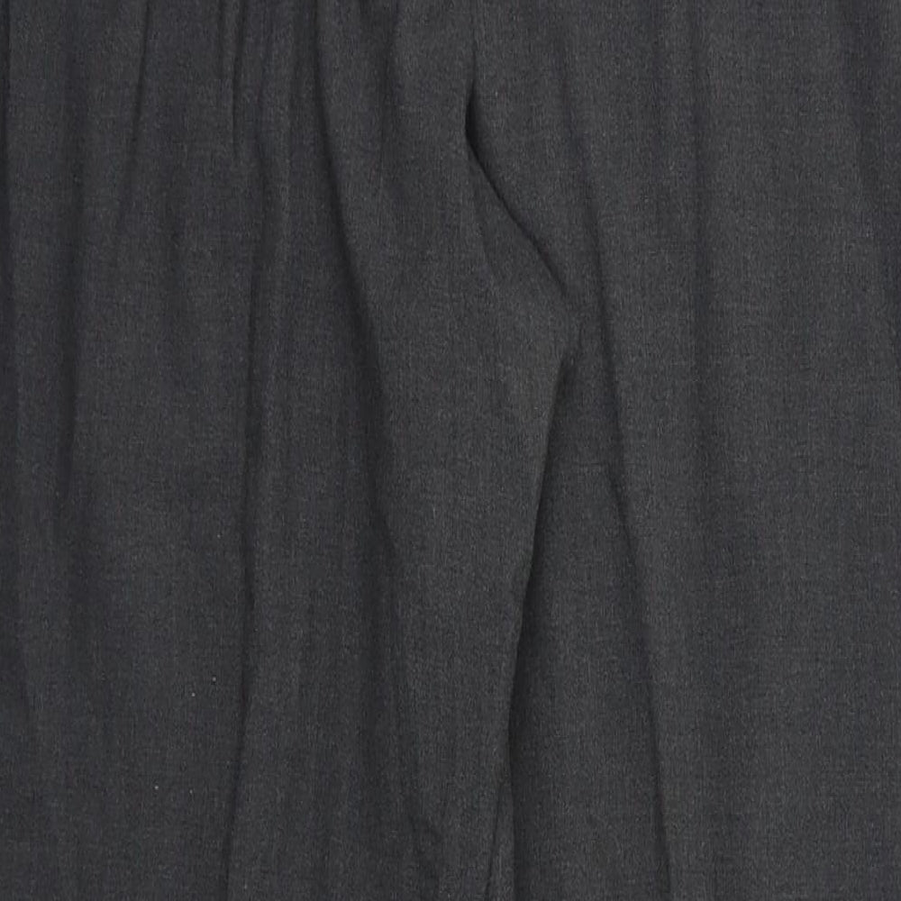 Marks & Spencer Womens Grey Dress Pants Trousers Size 16 L27 in