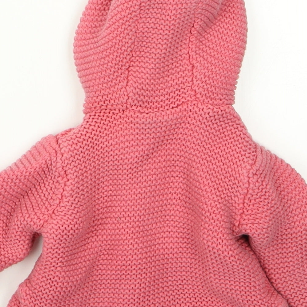 Preworn Pink Jacket Size 3-6 Months